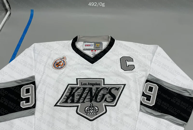 NHL Los Angeles Kings Gretzky White Hoodie