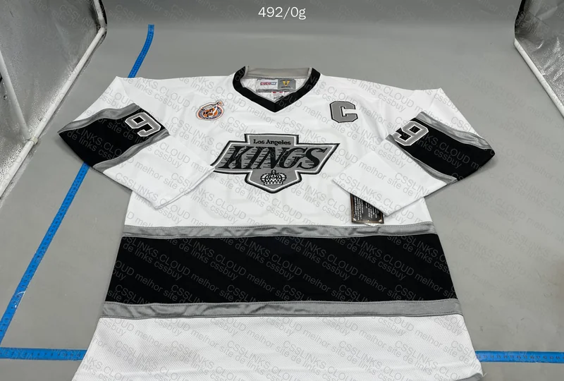 NHL Los Angeles Kings Gretzky White Hoodie 3
