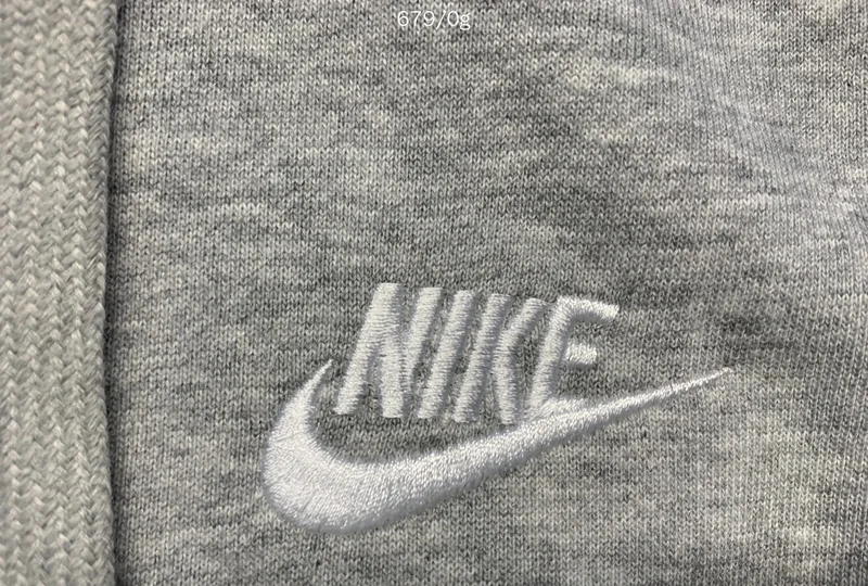 Gray Nike Club Hoodie 4