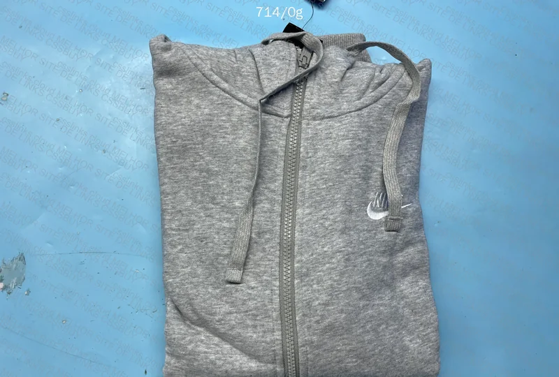 Gray Nike Club Hoodie