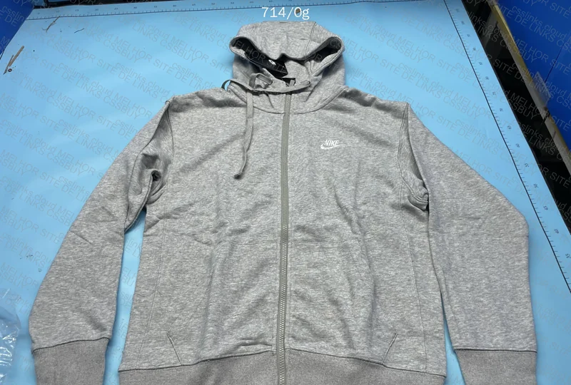 Gray Nike Club Hoodie 3
