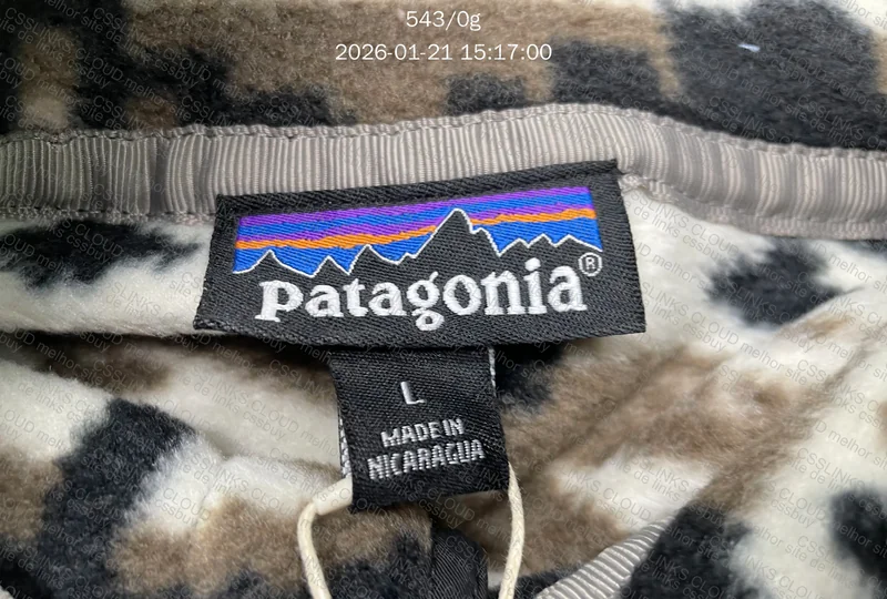 Blusa Patagônia (com medidas) 2
