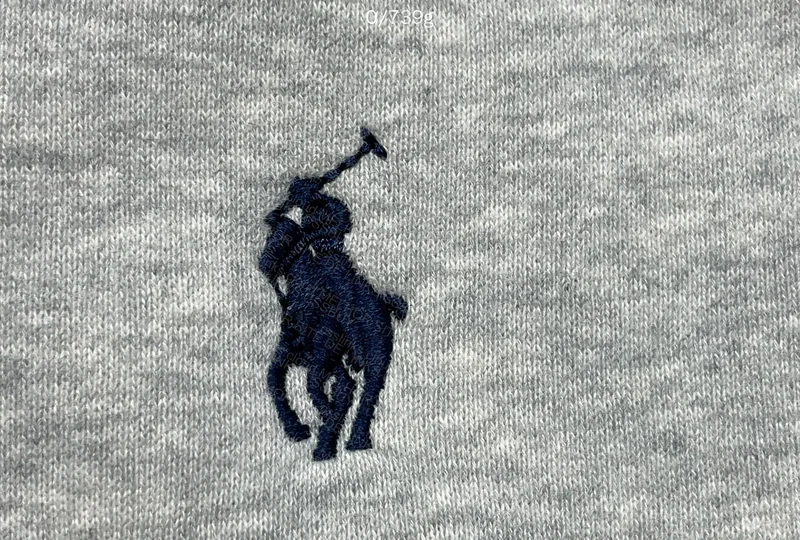 Ralph Lauren Gray Polo Sweater 5