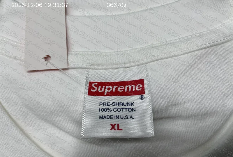 Supreme Manhattan White Tee 2