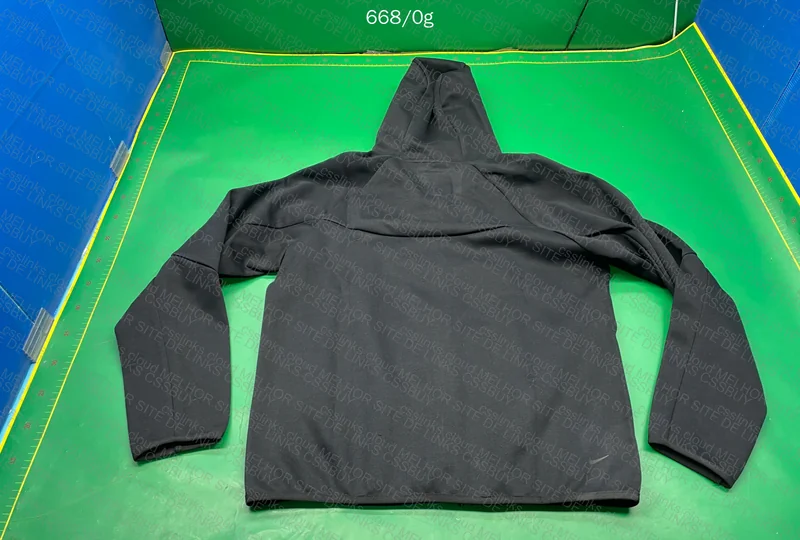 Black Tech Fleece Sweatshirt 2