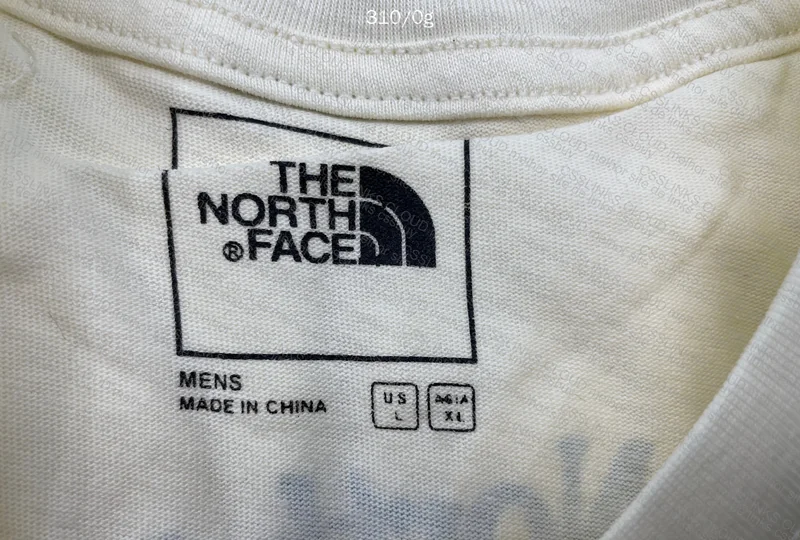 TNF Sweatshirt with Measurements