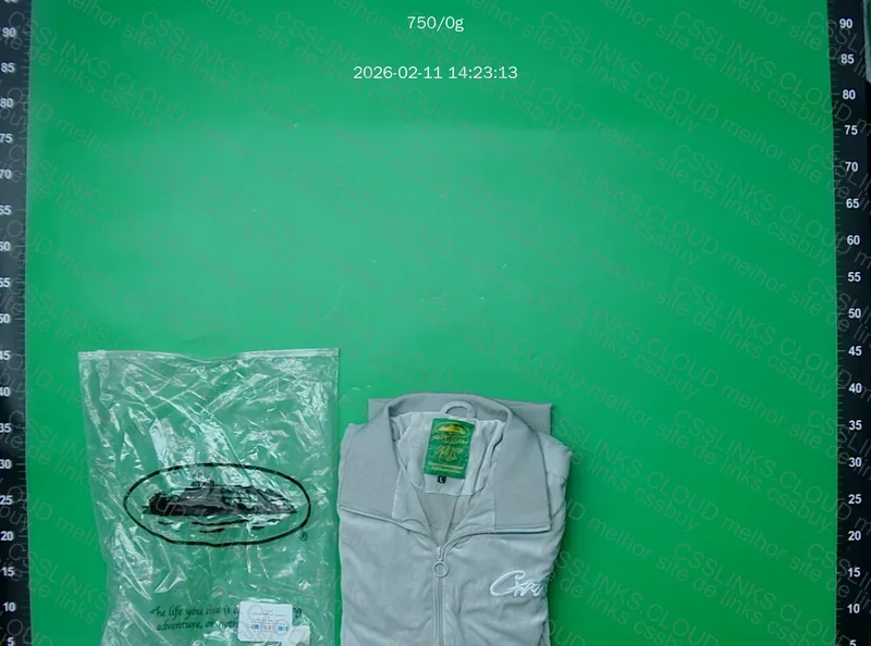Blusa Veludo Corteiz Cinza SALE 2
