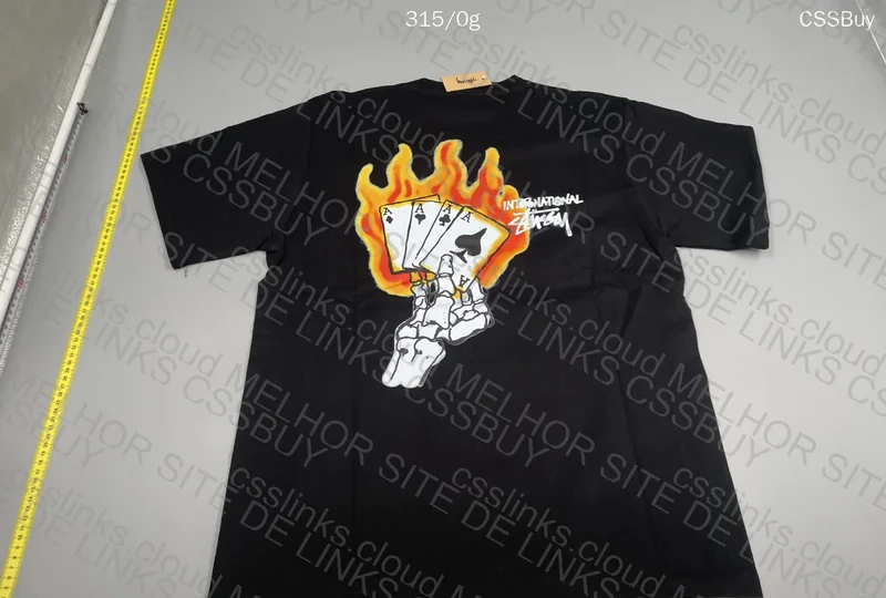 Stussy + Chrome Hearts Long Sleeve Tops 4