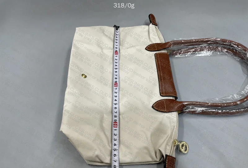 Beige Longchamp Bag 10