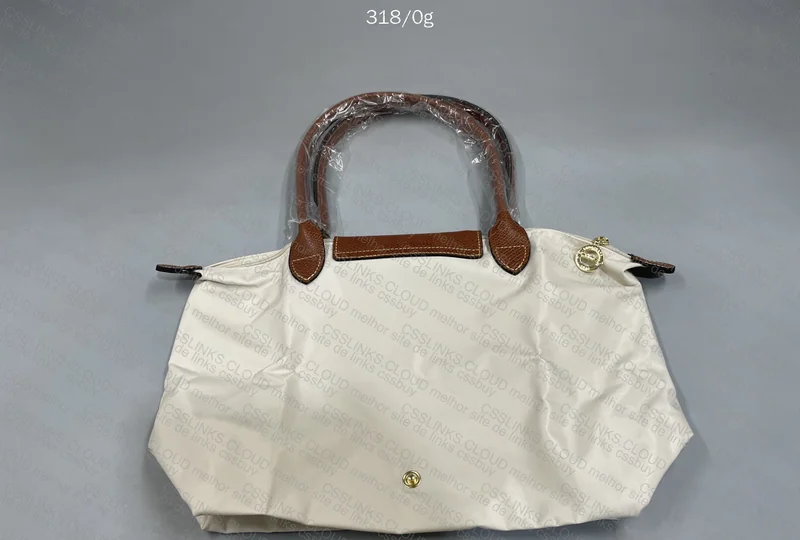 Beige Longchamp Bag 6