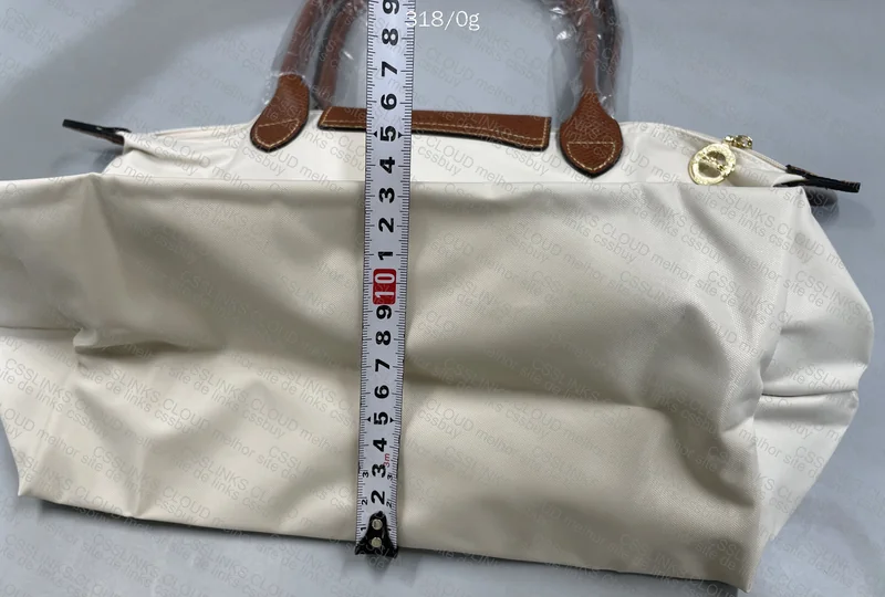Beige Longchamp Bag 9