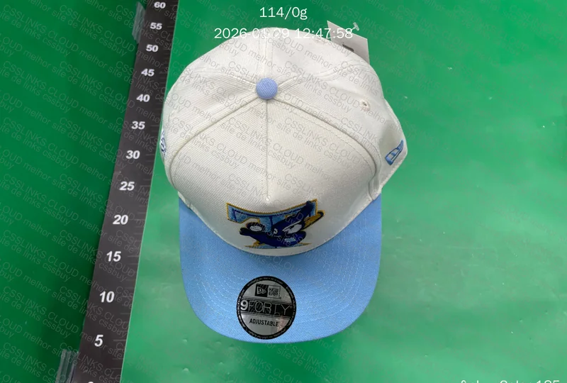 Boné 9FORTY azul/branco