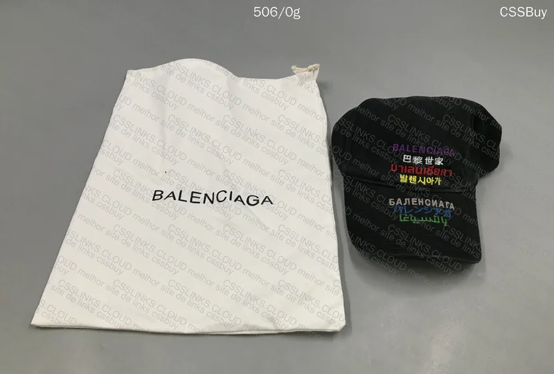 Balenciaga Cap 7 Languages 2