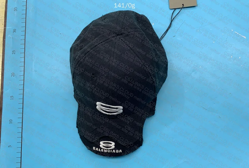 Balenciaga Double Unity Distressed Cap 2