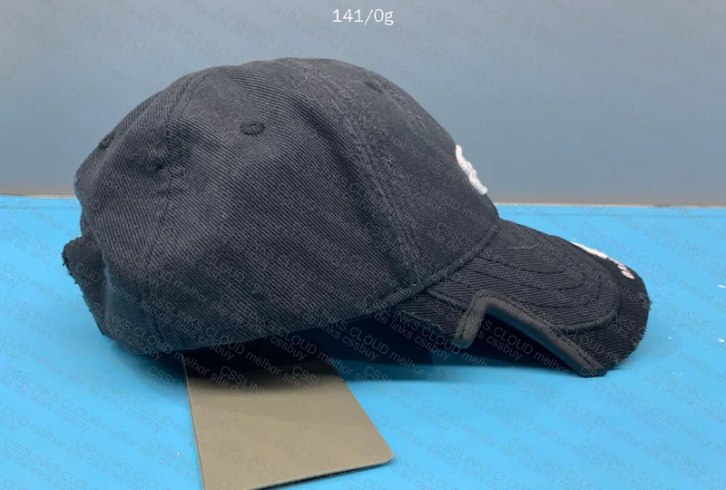 Balenciaga Double Unity Distressed Cap 6