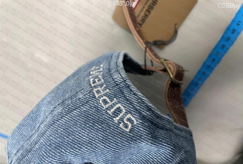 Burberry x Supreme Cap