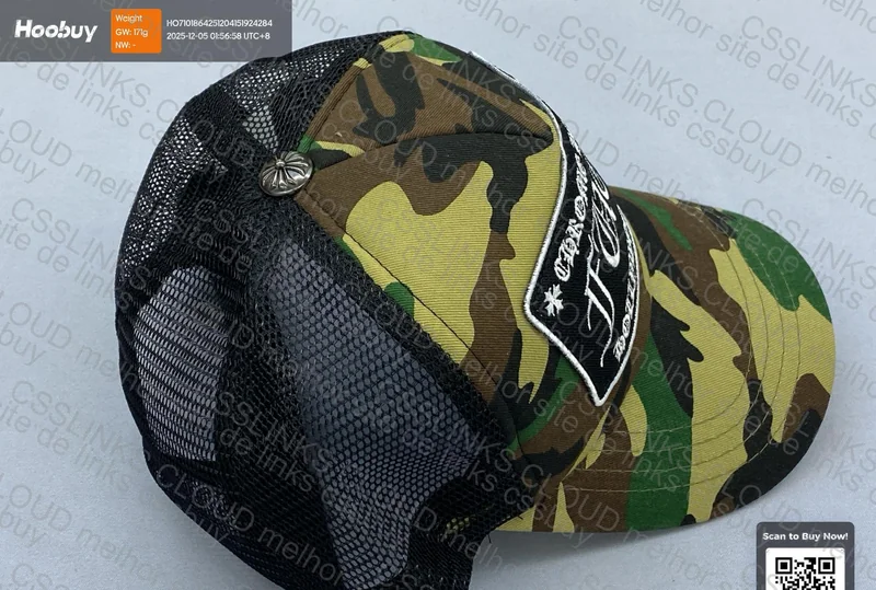 Chrome Hearts Camo Cap 2