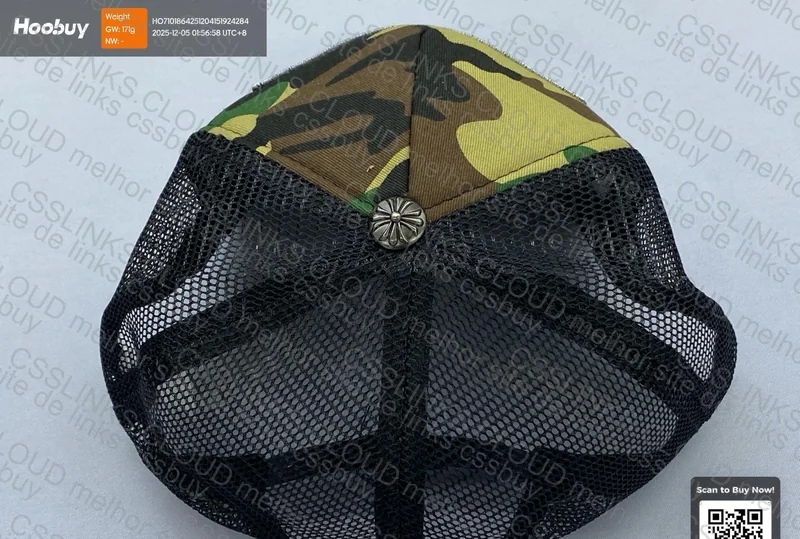 Chrome Hearts Camo Cap 3