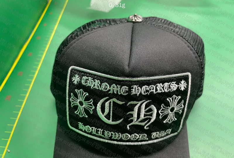 Chrome Hearts Hollywood Trucker Cap 9