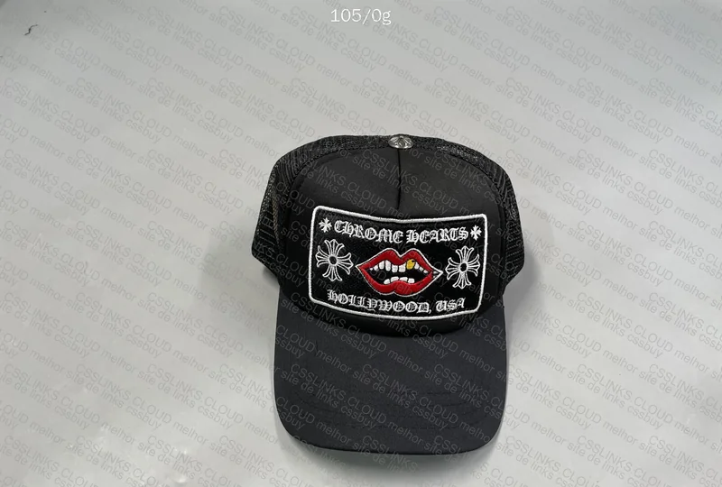 Chrome Hearts Red Lips Cap