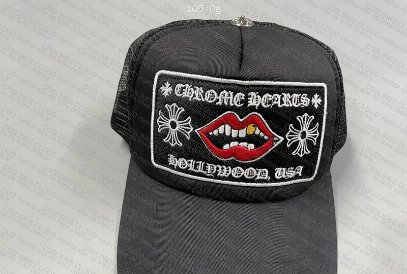 Chrome Hearts Red Lips Cap 2
