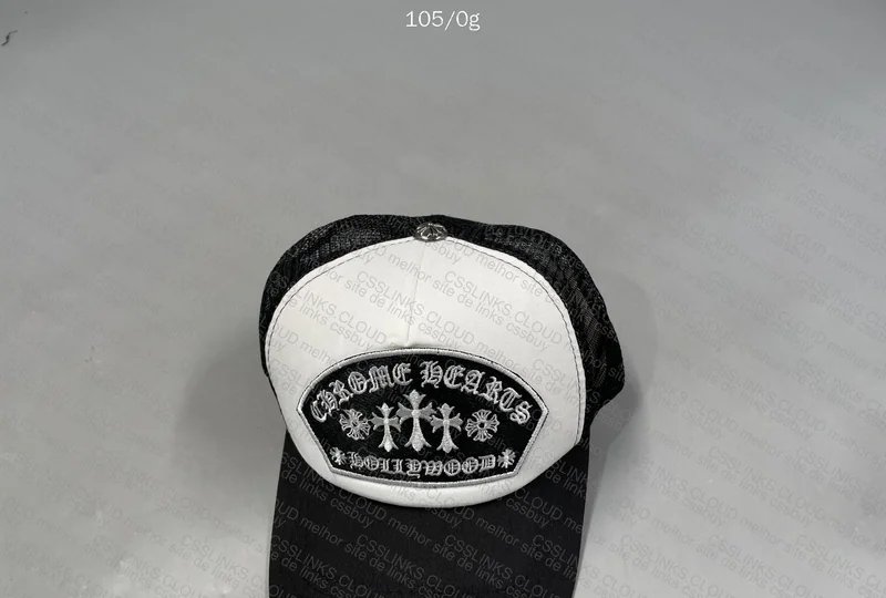 Chrome Hearts White Crosses Cap 3