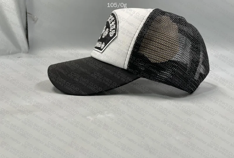 Chrome Hearts White Crosses Cap 4