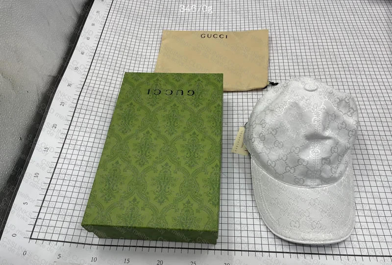 Gucci White Cap 5