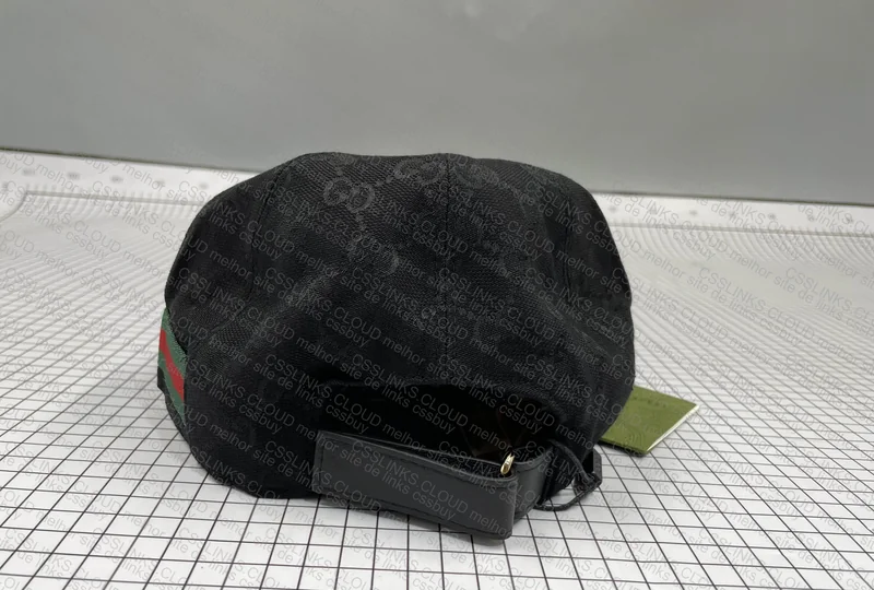 Gucci Canva Black Cap 5