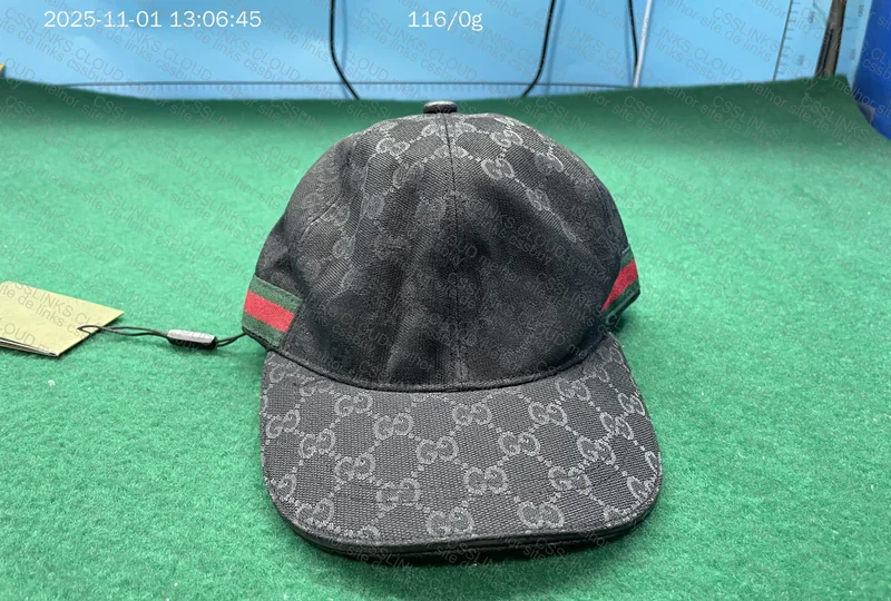 BONÉ GUCCI CANVAS GG