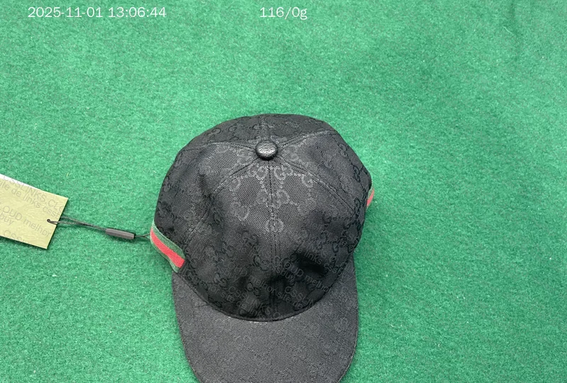 BONÉ GUCCI CANVAS GG 2
