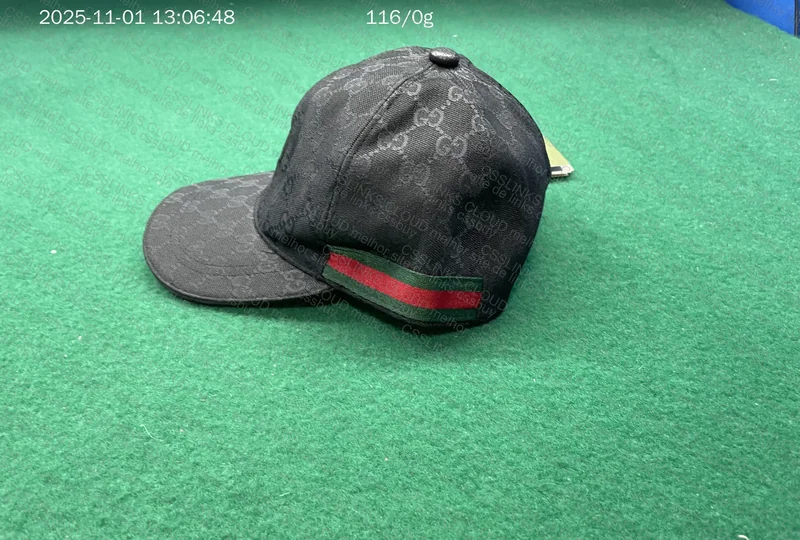 BONÉ GUCCI CANVAS GG 3