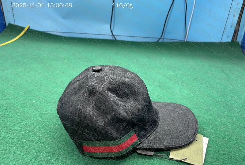 BONÉ GUCCI CANVAS GG 5