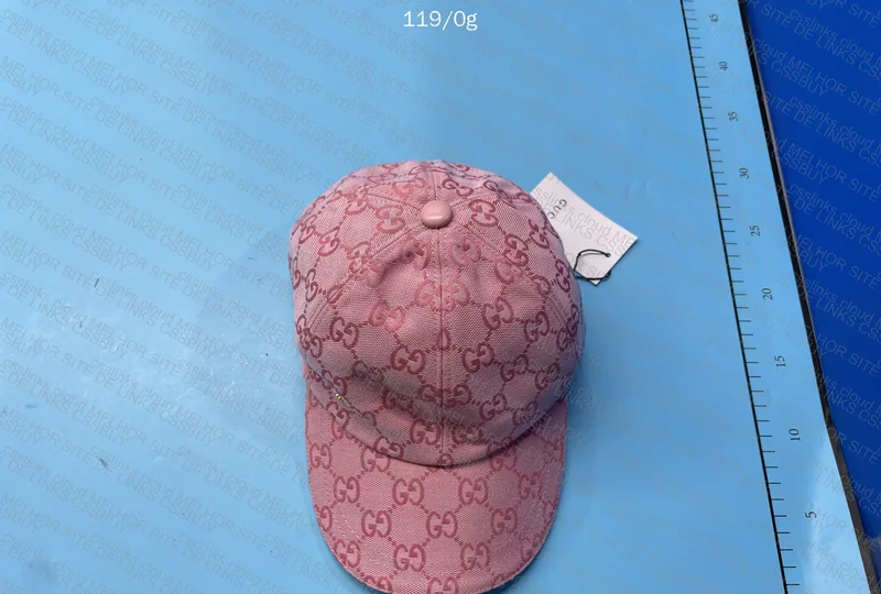 Gucci Canvas Pink Cap