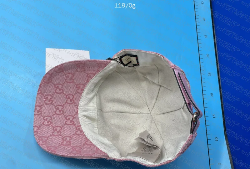 Gucci Canvas Pink Cap 4