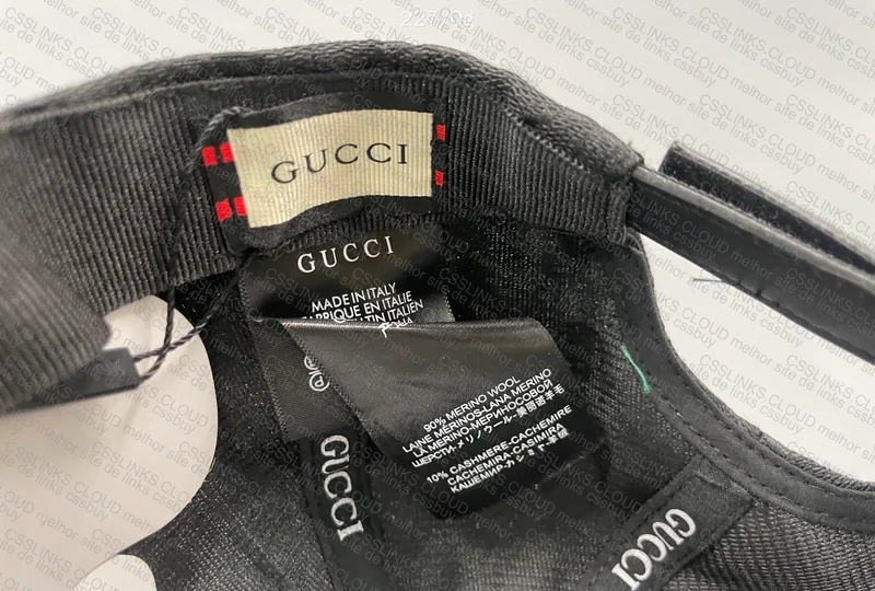 Gucci Black Cap 2