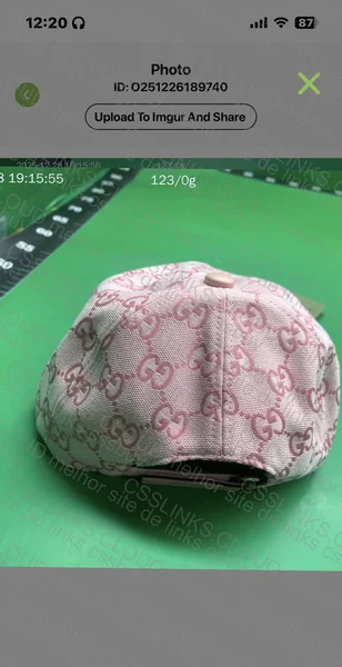 Gucci Pink Cap 2