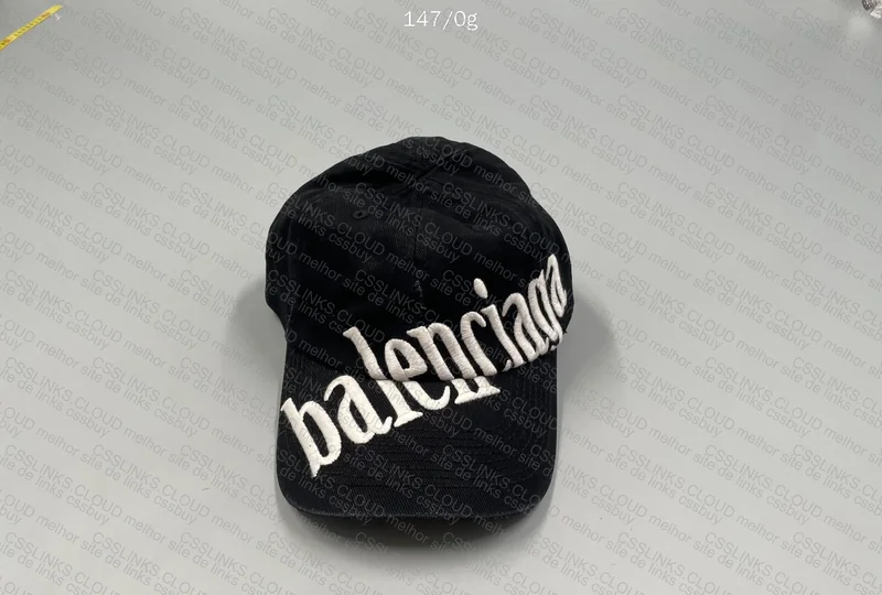 Balenciaga Lettered Cap