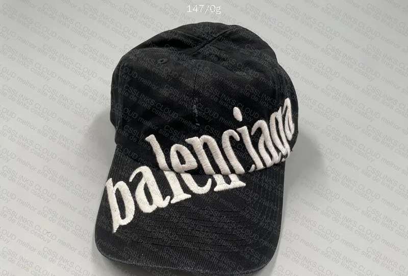 Balenciaga Lettered Cap 2