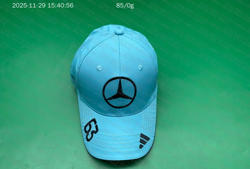 Blue Mercedes Cap