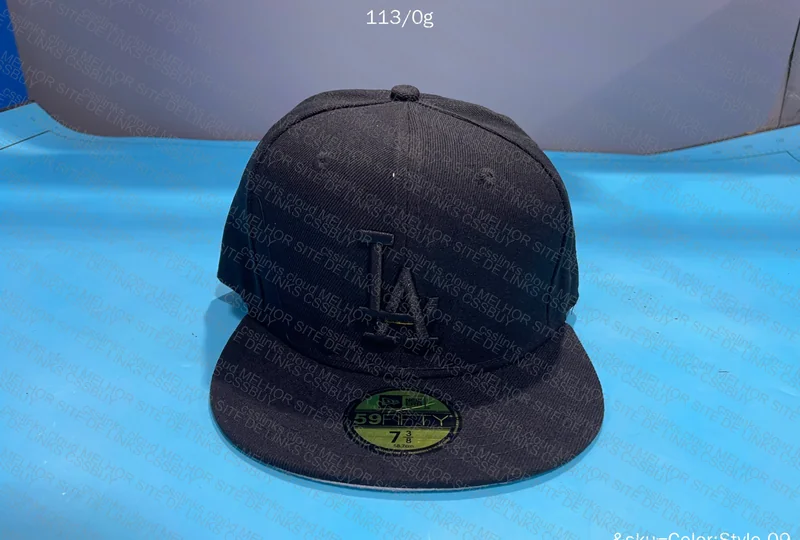 New Era - LA Dodgers All Black Cap 4