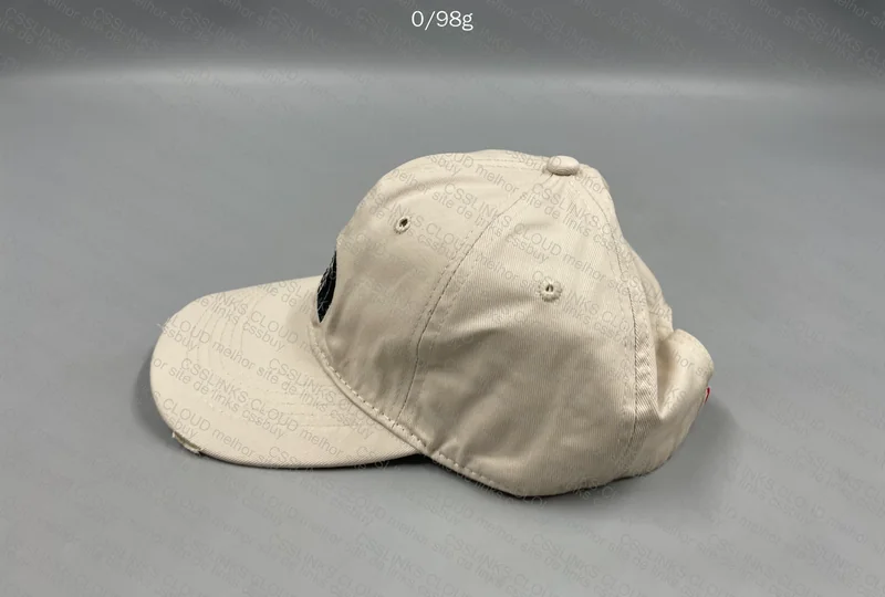 NorthFace White and Cream Cap 2