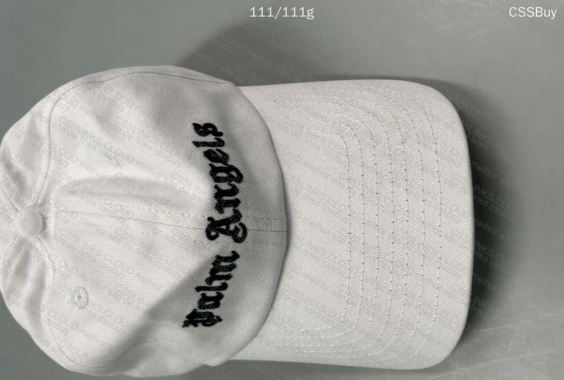 Palm Angels White Cap (WAVE) 3