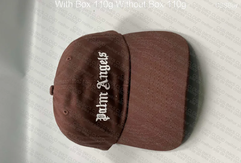 Palm Angels Brown Cap