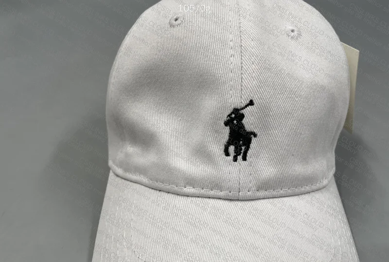 White Ralph Lauren Cap 2