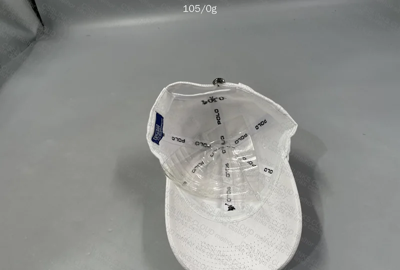 White Ralph Lauren Cap 3