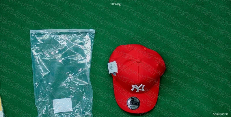 New Era Red Snapback Cap