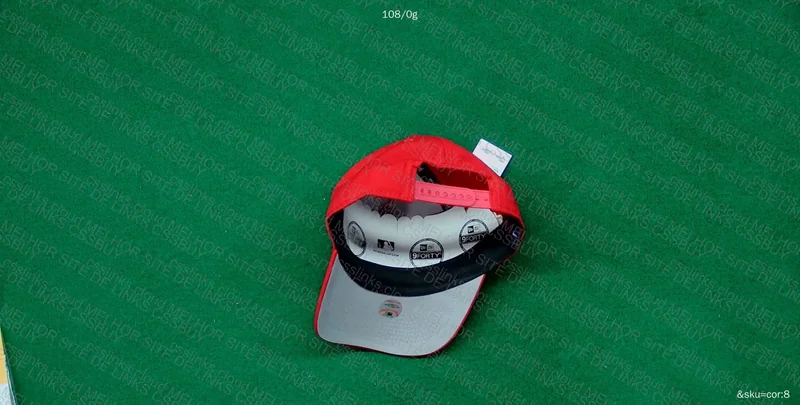 New Era Red Snapback Cap 3