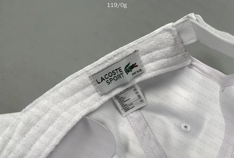 Lacoste Sport White Cap