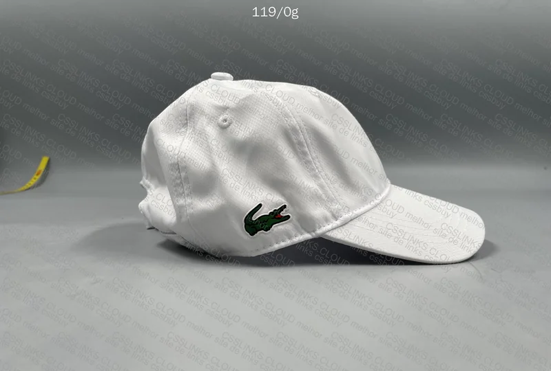 Lacoste Sport White Cap 4
